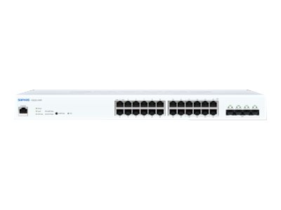 Sophos CS210-24FP - Switch - Managed - 16 x 10/100/1000 (PoE+) + 8 x 100/1000/2.5G (PoE+) + 4 x 1 Gigabit / 10 Gigabit SFP+ - rack-mountable - PoE+ (410 W)