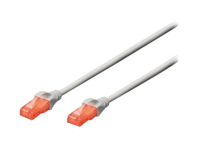 CAT 6 U-UTP patch cord Cu LSZH AWG 26/7 length 5 m color grey