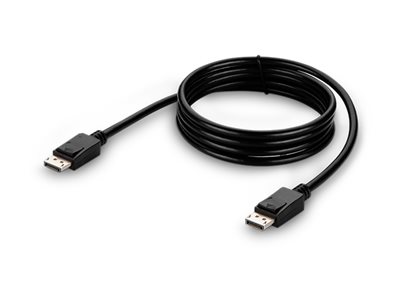 Belkin Secure KVM Video Cable - DisplayPort cable - TAA Compliant - DisplayPort (M) to DisplayPort (M) - 3.05 m - passive, 4K support - black