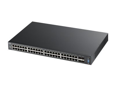 Zyxel XGS2210-52 - Switch - Managed - 48 x 10/100/1000 + 4 x 10 Gigabit SFP+ - rack-mountable