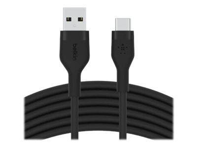 Belkin BoostCharge - USB cable - USB (M) to 24 pin USB-C (M) - 3 m - black