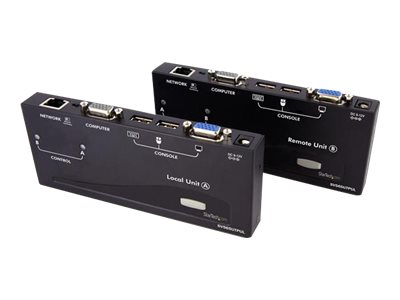StarTech.com Long Range 1000 ft USB VGA KVM Over CAT5/5e CAT6 UTP Extender - KVM Console Over Ethernet for multiple servers/PC's IT Grade (SV565UTPUL) - KVM extender - over CAT 5/5e - up to 300 m - for P/N: IM12D1500P, SV1631DUSBUK, SV831DUSBUK, SVA12M2NEUA, SVA12M5NA, SVECONUS15, SVECONUS6