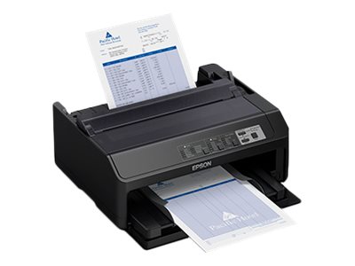Epson LQ 590II - Printer - B/W - dot-matrix - Roll (21.6 cm), JIS B4, 254 mm (width) - 360 x 180 dpi - 24 pin - up to 584 char/sec - parallel, USB 2.0