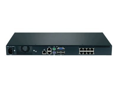 Lenovo Local 1x8 Console Manager - KVM switch - CAT5 - 8 x KVM port(s) - 1 local user - rack-mountable - for System x3620 M3, x3950 X5