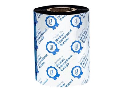 Brother Standard - 80 mm x 300 m - print ribbon (pack of 12) - for Brother TD-4420TN, TD-4520TN, TD-4650TNWB, TD-4650TNWBR, TD-4750TNWB, TD-4750TNWBR