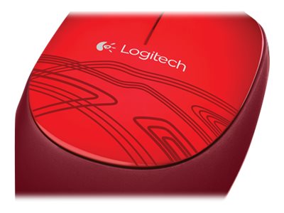 Mouse M105 red USB with pattern
