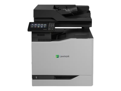 Lexmark CX820de - Multifunction printer - colour - laser - Legal (216 x 356 mm)/A4 (210 x 297 mm) (original) - A4/Legal (media) - up to 50 ppm (copying) - up to 50 ppm (printing) - 650 sheets - 33.6 Kbps - USB 2.0, Gigabit LAN, USB host