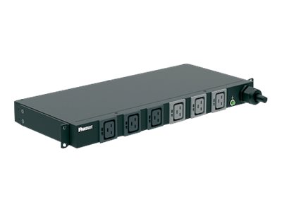 Panduit SmartZone G5 Basic - Power distribution unit (rack-mountable) - AC 230 V - 7400 VA - 1-phase - input: IEC 60309 2P+E - output connectors: 6 (6 x IEC 60320 C19) - 1U - 3 m cord - EMEA - black