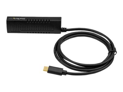 StarTech.com USB C to SATA Adapter Cable - for 2.5 / 3.5\" SATA Drives - 10Gbps - USB 3.1 - SATA to USB Adapter - External Hard Drive Cable (USB31C2SAT3) - Storage controller - 2.5\", 3.5\" - SATA 6Gb/s - USB 3.1 (Gen 2) - black - for P/N: SVA12M2NEUA, SVA12M5NA