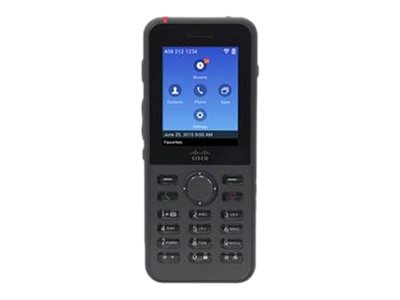 Cisco IP Phone 8821 - Wireless VoIP phone - with Bluetooth interface - IEEE 802.11a/b/g/n/ac (Wi-Fi) - SIP - 6 lines - remanufactured