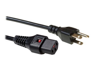 POWERCORD USA - C13 LOCK 2.00M. 1 stk