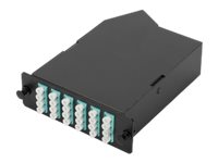 MPO/MTP cassette for 3 cassettes panel O