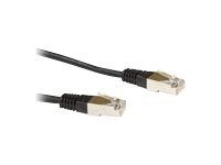 ACT CAT6 S/FTP LSZH patchkabel zwart 7 m