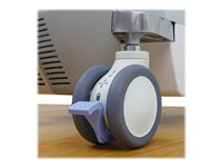 Ergotron SV 3-Function - Locking casters for cart - for Ergotron SV40, SV41, SV42, SV43, SV44, StyleView SV42