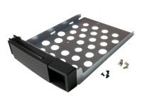 QNAP HD Tray - Storage bay adapter - black - for QNAP TS-119P+ Turbo NAS, TS-219P+ Turbo NAS, TS-419P+ Turbo NAS