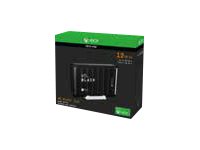 WD_BLACK D10 Game Drive for Xbox One WDBA5E0120HBK - Hard drive - 12 TB - external (portable) - USB 3.2 Gen 1 - 7200 rpm - black