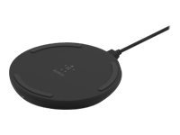 Belkin BoostCharge - Wireless charging pad + AC power adapter - 10 Watt - black
