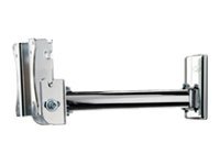 B-TECH BT7512 - Mounting kit (wall bracket, articulating arm) - for flat panel - black - screen size: up to 23\" - wall-mountable