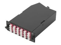 MTP/MPO-Cassette OM4 for 4/8 MPO Panel 6