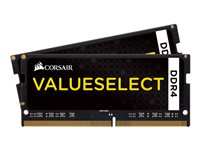 Corsair Value Select - DDR4 - 16 GB : 2 x 8 GB - SO-DIMM 260-PIN