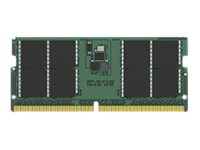 Kingston - DDR5 - module - 32 GB - SO-DIMM 262-pin - 5600 MHz / PC5-44800 - CL46 - 1.1 V - unbuffered - non-ECC