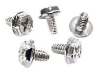 StarTech.com Replacement PC Mounting Screws #6-32 x 1/4in Long Standoff - Screw kit - silver - 0.2 in (pack of 50) - SCREW6_32 - Screw kit - silver - 0.6 cm (pack of 50) - for P/N: PCSCREWKIT