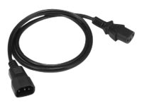 EMEA IEC C14 TO C13 CABLE 1M FROM PDU TO