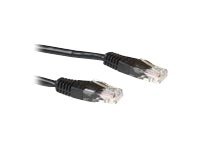 CAT6 U/UTP LSZH BLACK    0.50M. 1 stk