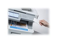 Brother MFC-L9570CDWT - Multifunction printer - colour - laser - 215.9 x 355.6 mm (original) - A4/Legal (media) - up to 31 ppm (printing) - 800 sheets - 33.6 Kbps - USB 2.0, Gigabit LAN, Wi-Fi(n), USB host, NFC