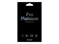 Canon Photo Paper Pro Platinum - 101.6 x 152.4 mm 50 sheet(s) photo paper - for PIXMA MG5720, MG5721, MG5722, MG6821, MG6822, MG7720, TS5020, TS6020, TS8020, TS9020