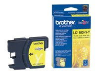 Brother LC1100HYY - High Yield - yellow - original - ink cartridge - for Brother DCP-6690CW, MFC-5890CN, MFC-5895CW, MFC-6490CW, MFC-6890CDW, Justio MFC-5890CN