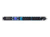 Eaton ePDU G3 Switched - Power distribution unit (rack-mountable) - AC 230 V - 1-phase - Ethernet 10/100, RS-232 - input: IEC 60320 C20 - output connectors: 8 (power IEC 60320 C13) - 1U - 3 m cord