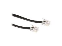 MOD KAB RJ12-RJ12 ZW   5.00M. 1 stk