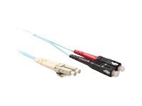 ACT - Verbindingskabel - LC multi-modus (M) - SC multimodus (M) - 2 m - glasvezel - 50 / 125 micron - OM3 - blauw