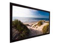 Projecta HomeScreen Deluxe Wide Format - Projection screen - 139\" (354 cm) - 16:10 - Matte White - RAL 7021, black grey