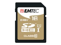 EMTEC Gold+ - flashgeheugenkaart - 16 GB - SDHC