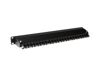 ACT Patchpanel CAT6A shielded 24 poorten met cover