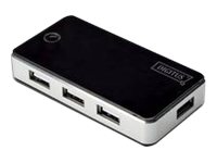 USB 2.0 HUB 7-PORT 7X USB A/F 1X USB
