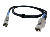 QNAP CAB-SAS10M-8644 - SAS external cable - SAS 12Gbit/s - 36 pin 4x Mini SAS HD (SFF-8644) (M) to 36 pin 4x Mini SAS HD (SFF-8644) (M) - 1 m - black - for QNAP QXP-1620S-B3616W