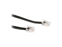 MOD KAB RJ12-RJ12 ZW   1.00M. 1 stk