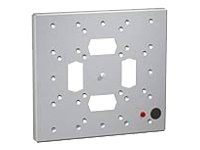 Vogel's Professional FAU 3125 - Mounting component (adapter plate) - for flat panel - silver, aluminium - screen size: 23\"-40\"
