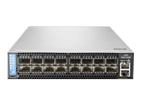 HPE StoreFabric SN2100M Half Width - Switch - L3 - Managed - 16 x 100 Gigabit QSFP28 - rack-mountable - TAA Compliant - for HPE J2000, Apollo 4200, 4200 Gen10