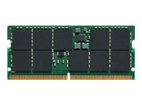 Kingston - DDR5 - module - 32 GB - SO-DIMM 262-pin - 4800 MHz / PC5-38400 - CL40 - 1.1 V - unbuffered - on-die ECC