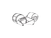 Brother RBPP2BK - Black - 38 mm x print ribbon cassette - for Tape Creator Pro TP-M5000N