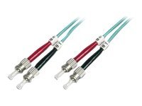 FO PATCH CORD DUPLEX ST TO ST MM OM3 5