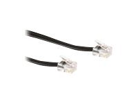 MOD KAB RJ12-RJ12 ZW   2.00M. 1 stk