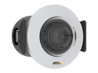 AXIS M3015 Network Camera - Network surveillance camera - dome - colour - 2 MP - 1920 x 1080 - 1080p - fixed iris - fixed focal - LAN 10/100 - MJPEG, H.264, H.265, MPEG-4 AVC - PoE Plus