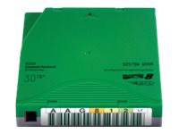 HPE Ultrium WORM Data Cartridge - LTO Ultrium WORM 8 - 12 TB / 30 TB - write-on labels - green - for StoreEver LTO-8 Ultrium 30750, LTO-8 Ultrium 30750 TAA