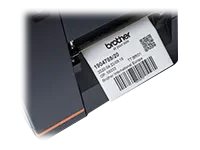 Brother TJ-4005DN - Label printer - direct thermal - Roll (12 cm) - 203 dpi - up to 152 mm/sec - serial, USB 2.0 host, USB 2.0, LAN