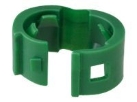 Panduit Patch Cord Color Band - Cable marker - green (pack of 25)